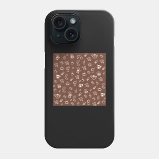 Coffee pattern Phone Case