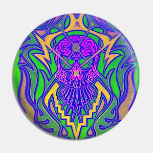 Tribal Skull #1 Variant 20 Pin