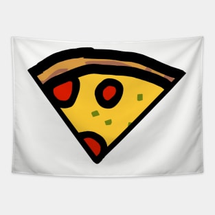 Slice of Pi Day Pizza Tapestry