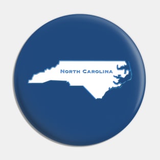 NC State Outline Pin