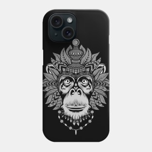 Monkey King grey Phone Case