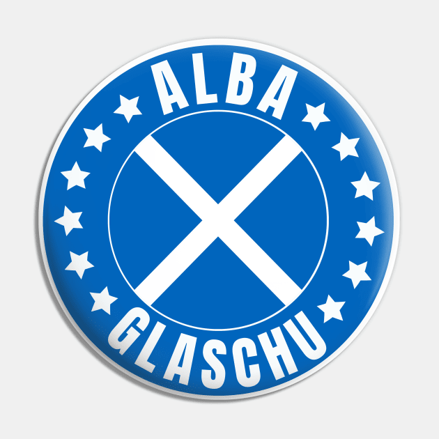 Glasgow Pin by footballomatic