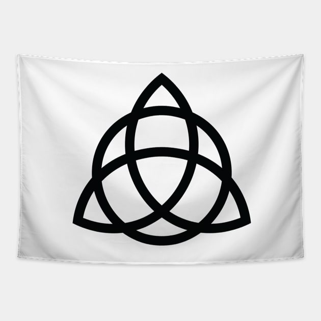 Trinity Knot - Triquetra Tapestry by GalacticMantra