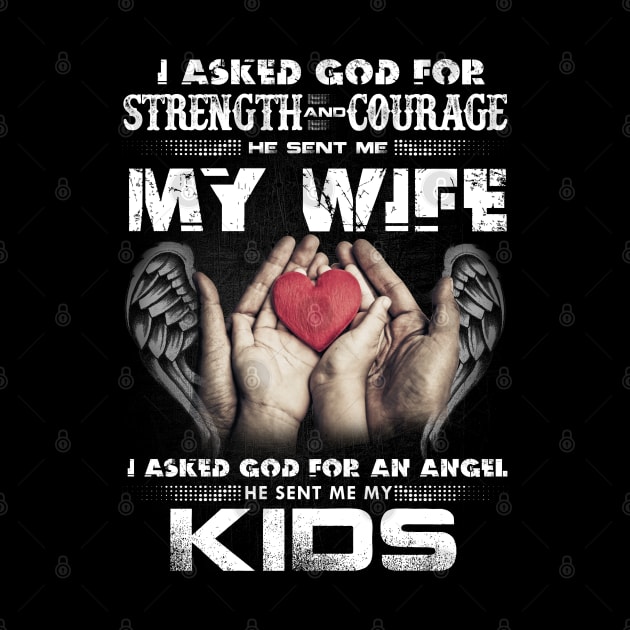 I Asked God For Strength And Courage He Sent Me My Wife by Dojaja