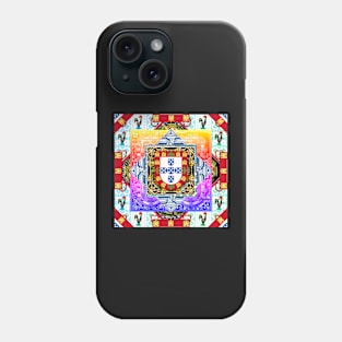 Portuguese folk art Phone Case