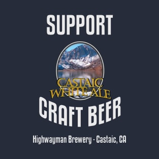 HMB Support Craft Beer: Castaic White Ale T-Shirt