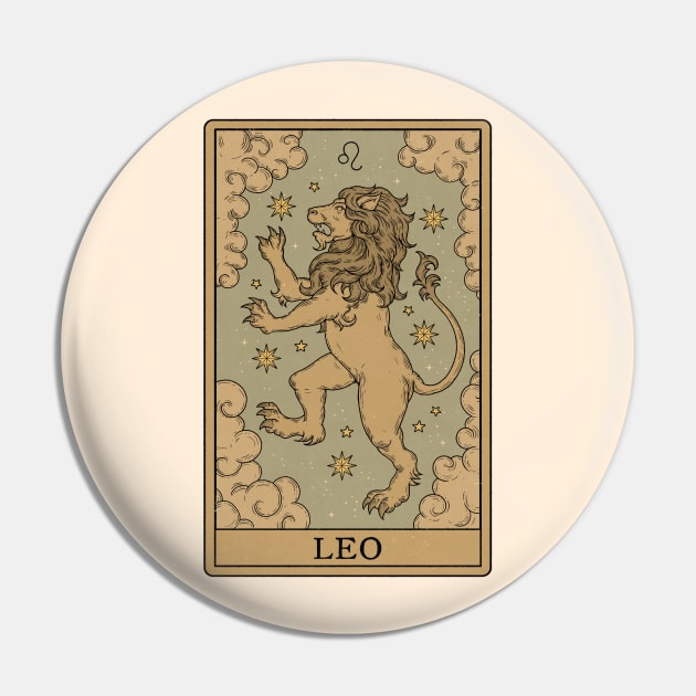 Leo Card Pin by thiagocorrea