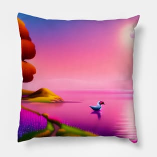 Pink Paradise Pillow