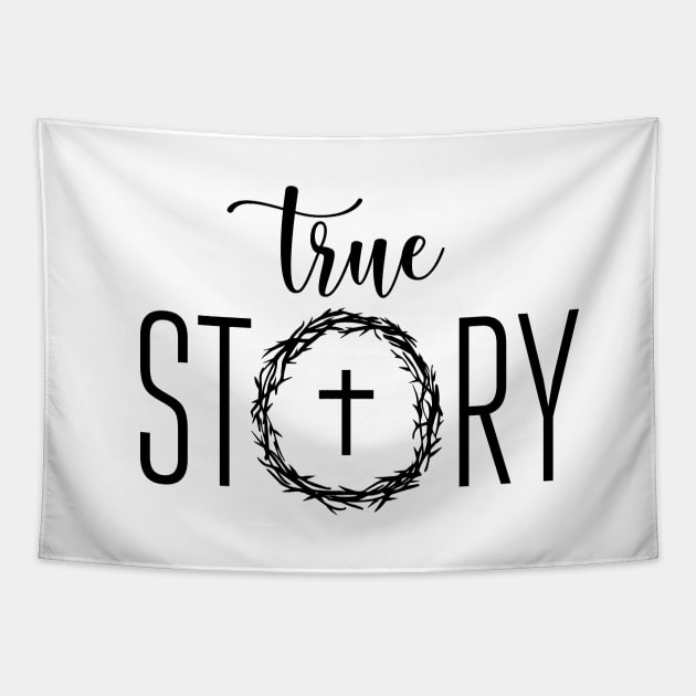 True Story Religious Tapestry by My Happy-Design