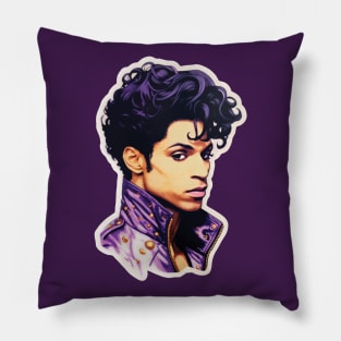 Prince Tribute Portrait Pillow