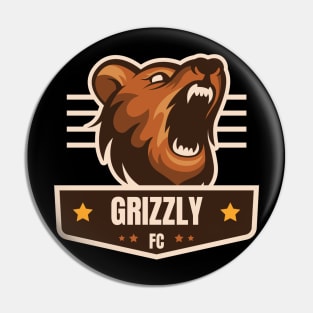 Grizzly Bear Pin