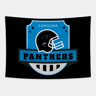 Carolina Panthers Football Tapestry