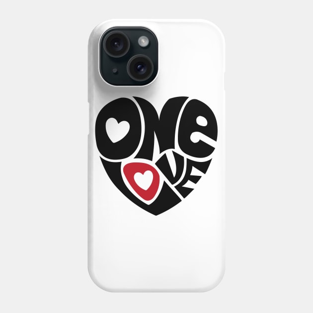 One Love Phone Case by axemangraphics