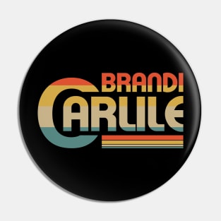 Vintage Brandi Carlile Music Setup Official Pin