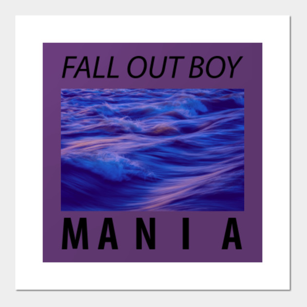 Art Print Poster Canvas Fall Out Boy Mania Album