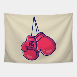 Boxing Sport Tapestry