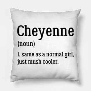 Cheyenne Definition | Definition OF Cheyenne Pillow