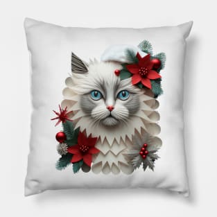 Cat Garland Pillow