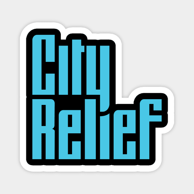 City Relief logo Magnet by cityrelief