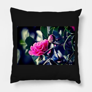 Camellia in the Rain Pillow