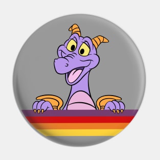 Happy little purple dragon of imagination Pin