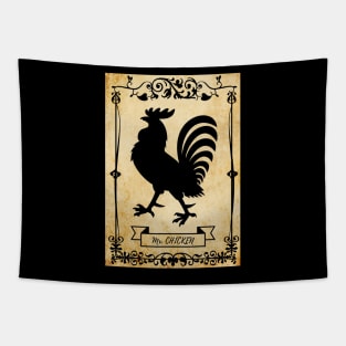 Vintage Chicken Tapestry