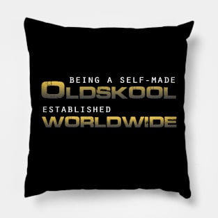 Being a Self-made Oldskool Pillow