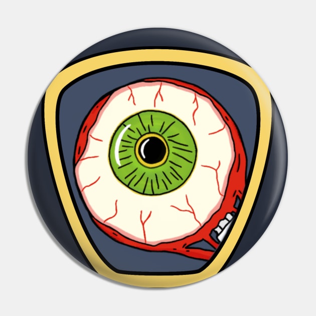 Eye Patch - The Oddball Aussie Podcast Pin by OzOddball