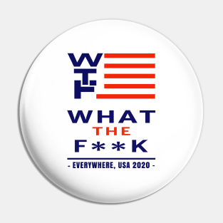 WTF 2020 USA Pin