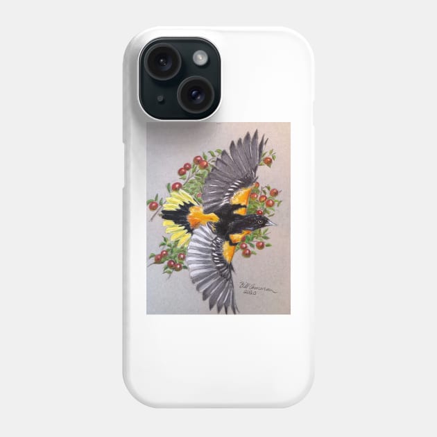 Baltimore Oriole Phone Case by Bill Cameron Fine Art