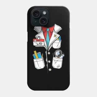 Lab Coat Costume Science Geek Funny Lab Gift Phone Case