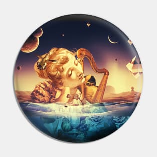 Venus in the Water Pin