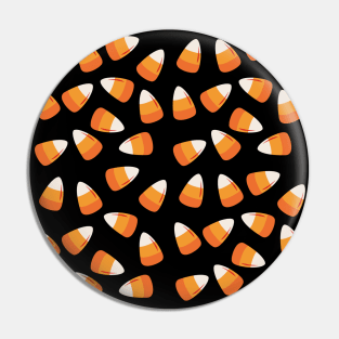 Halloween Candy Corn Pattern Pin