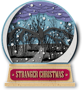 Stranger Christmas Magnet