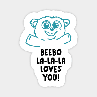 Beebo Loves you! v3 Magnet