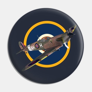 Vintage Spitfire UK Royal Air Force Roundel Pin