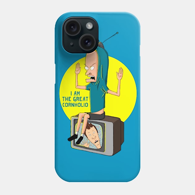 Cornholio and Butthead TV Phone Case by kuinif