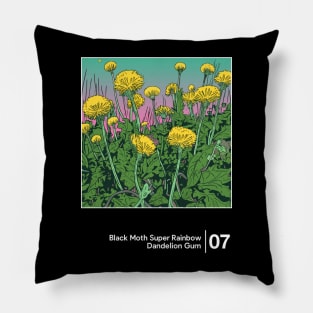 BMSR - Dandelion Gum - Minimalist Style Graphic Design Pillow