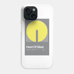 Heart Of Glass Inspired Lyrics Design Phone Case