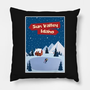 Sun Valley, Idaho Pillow