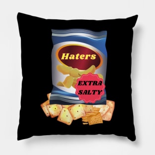 HATERS EXTRA SALTY SET DESIGN Pillow