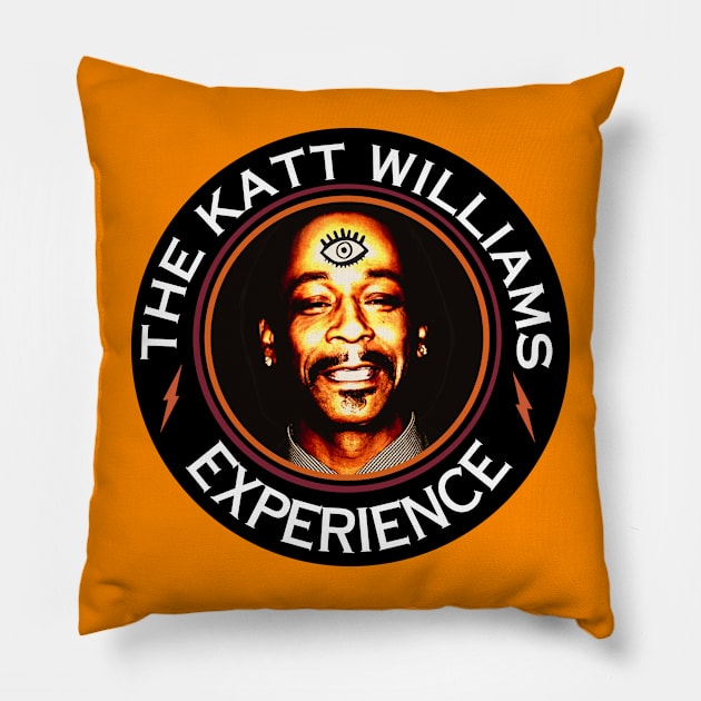 The Katt Williams Experience Podcast Logo - Comedy Art Pillow by TeeTrendz