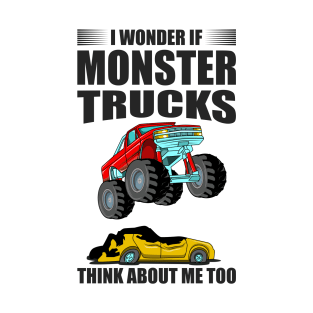 Funny Monster Trucks T-Shirt