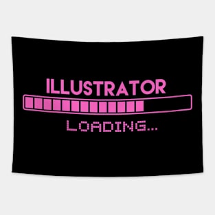 Illustrator Loading Tapestry