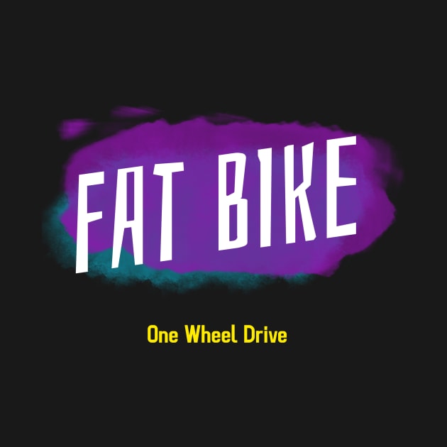 Fat Bike One Wheel Drive by With Pedals