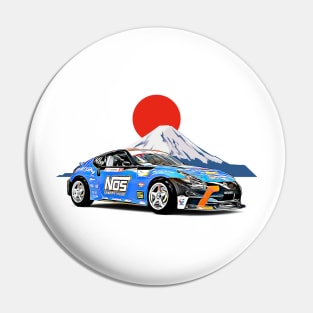 350Z Drift Fuji JDM Japan Print Pin