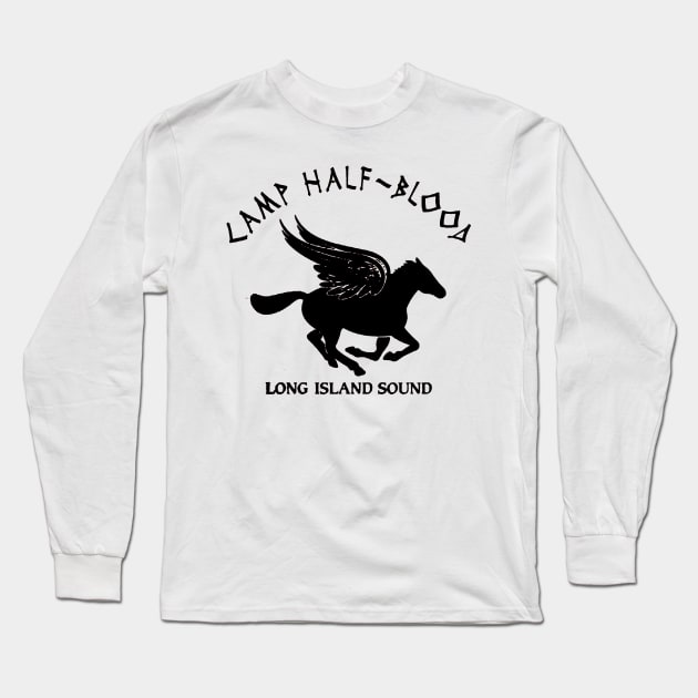 Percy Jackson Camp Half-Blood Logo Long Sleeves T-Shirt