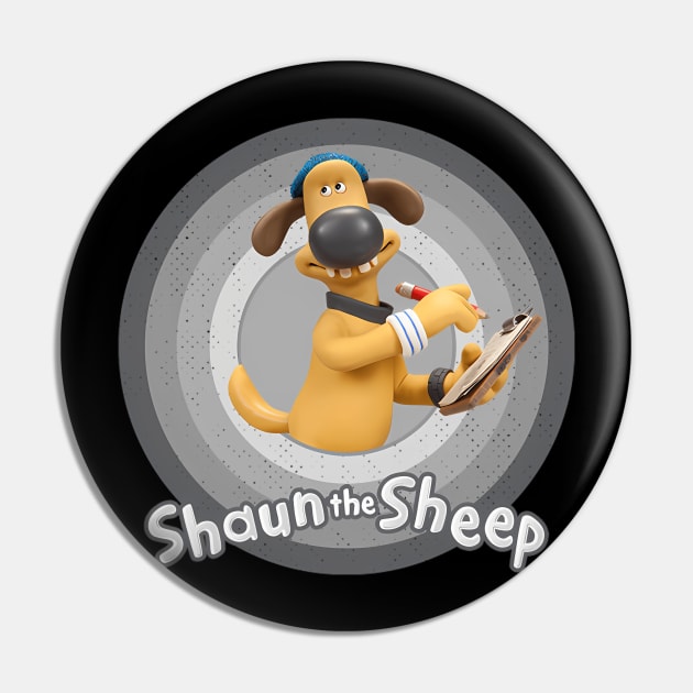Vintage TV Series The Sheep Cartoon Shaun Pin by WelchCocoa