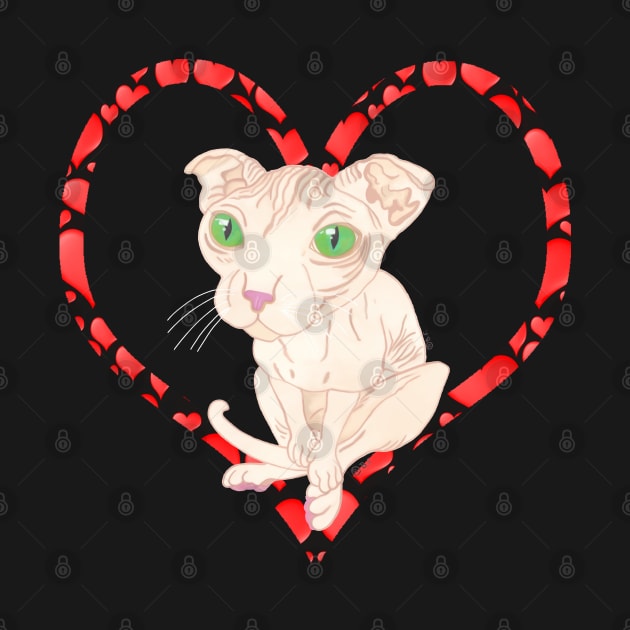 UKRANIAN LEVKOY CAT HEART by BeritValk