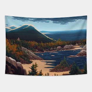 Acadia National Park Maine Tapestry